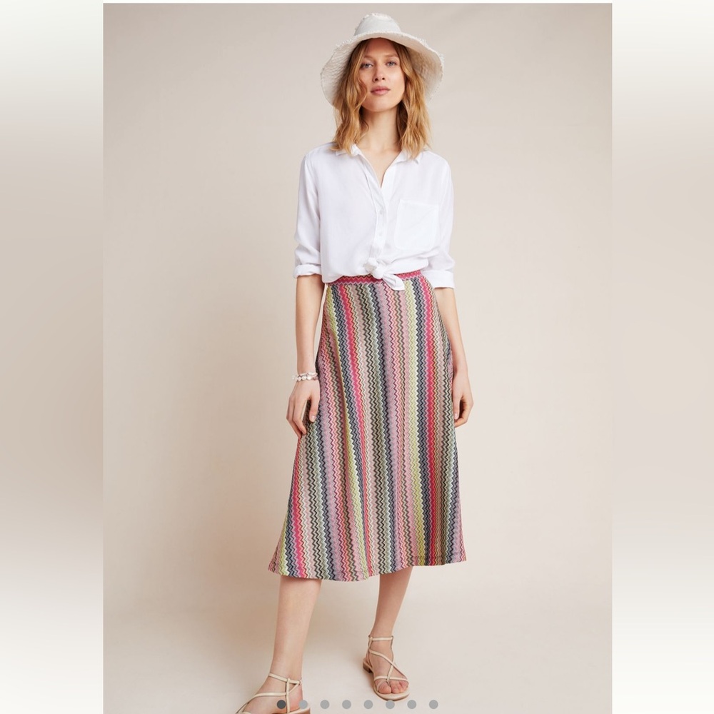 Maeve Arely midi skirt